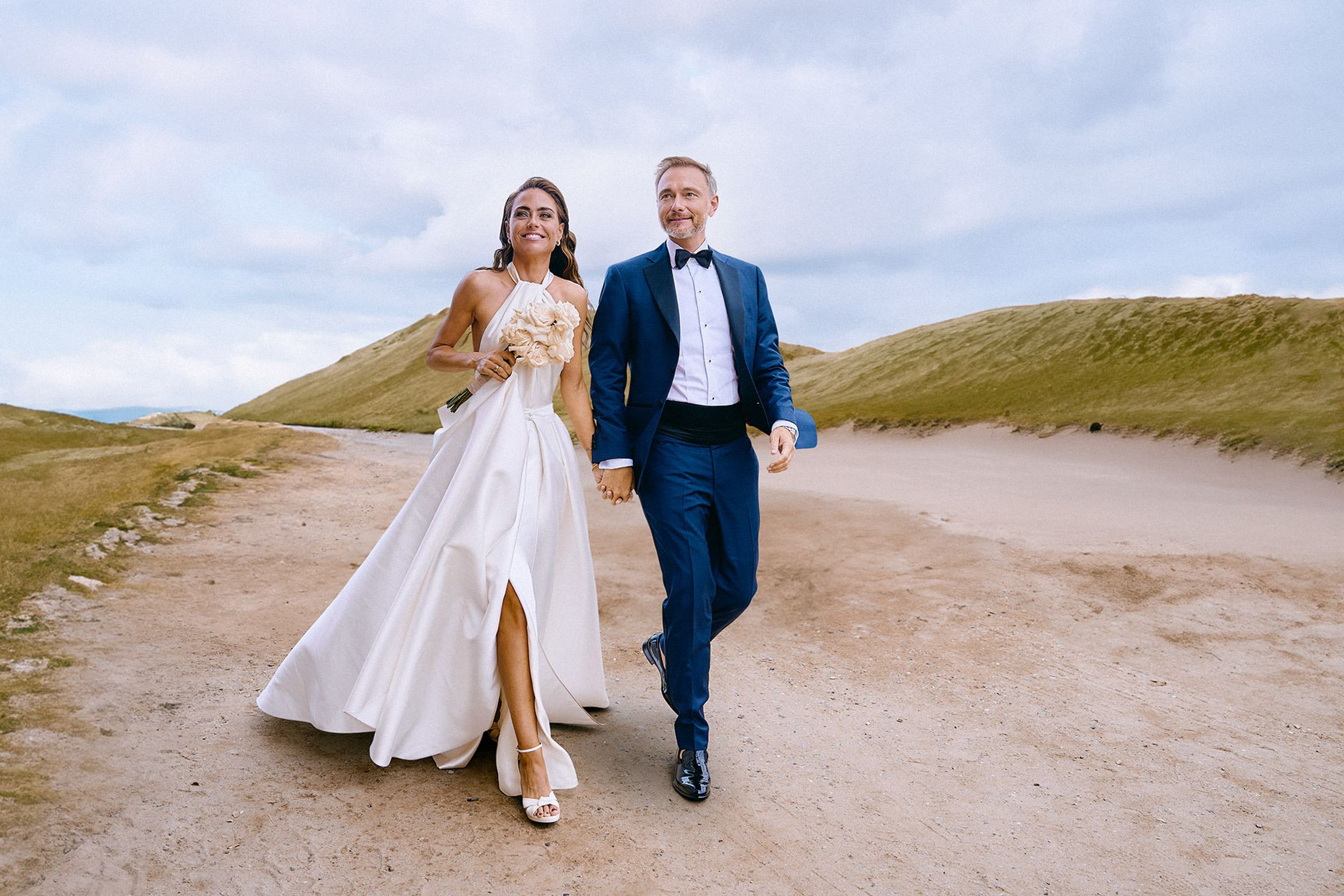 Franca Lehfeldt und Christian Lindner - Hochzeit auf Sylt im Juli 2022.