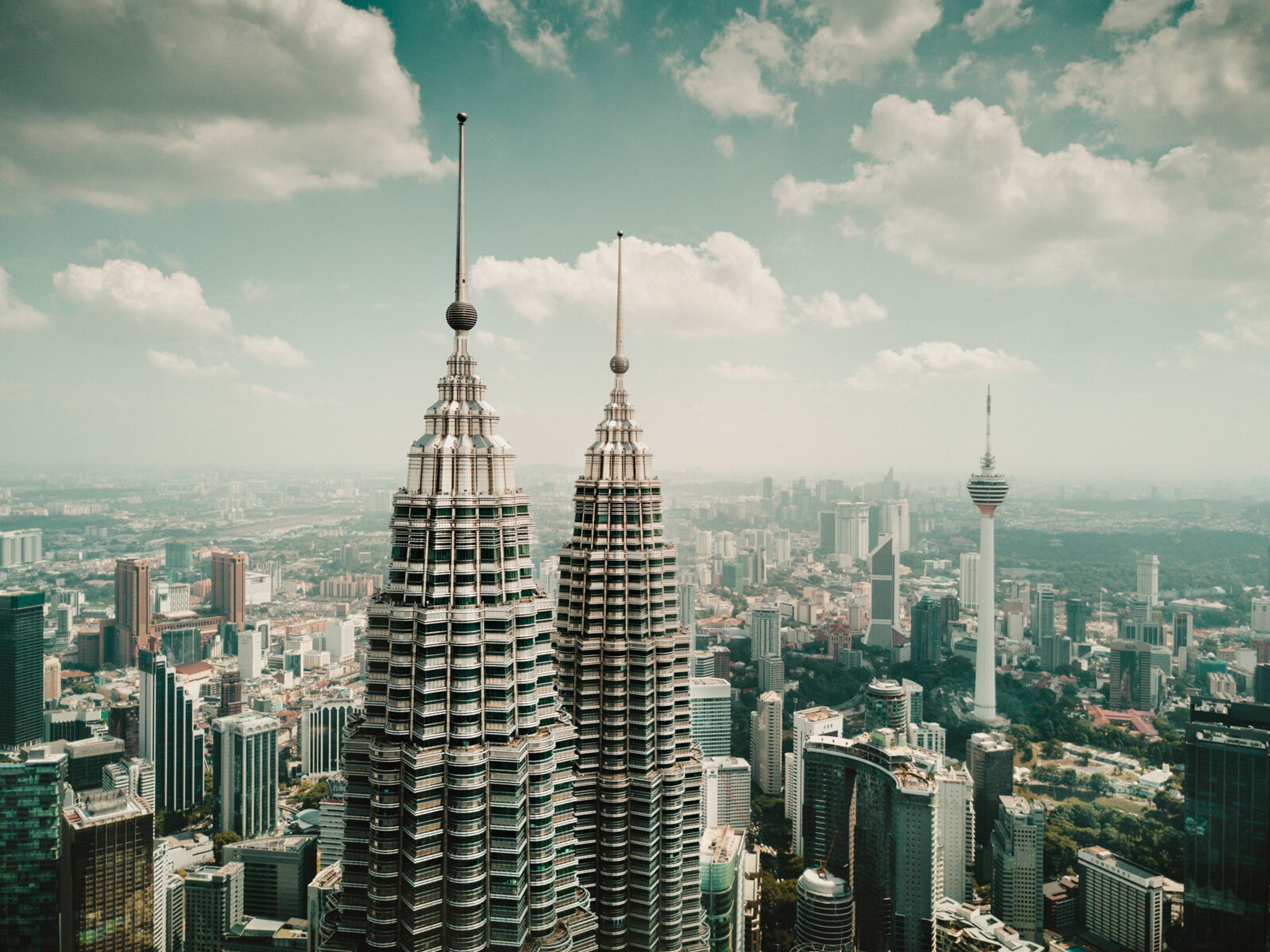 petronas towers in kuala lumpur, malaysia